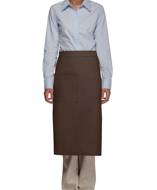 Brown Full Length Waist Aprons